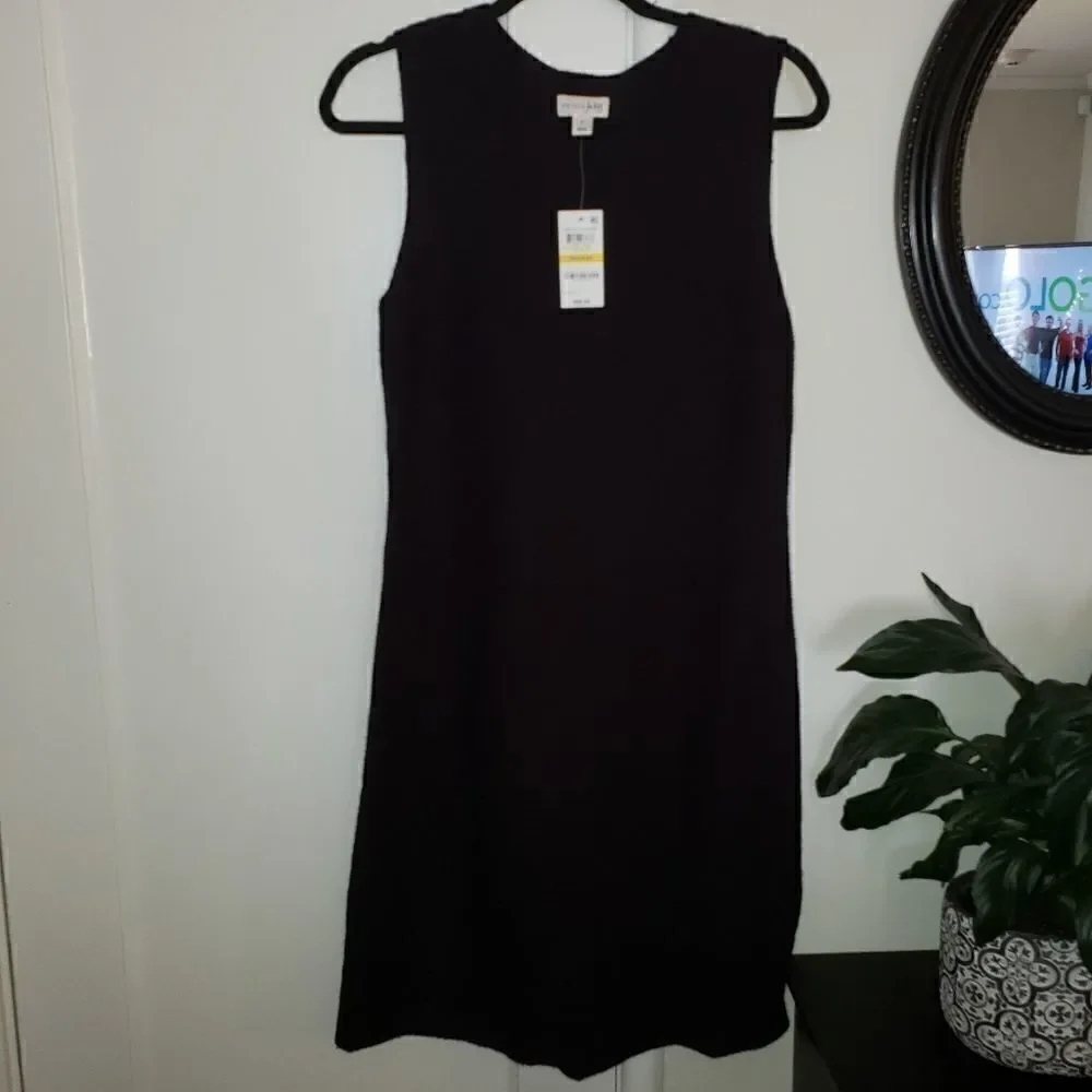 Maison Jules Sleeveless Knit Sweater Dress